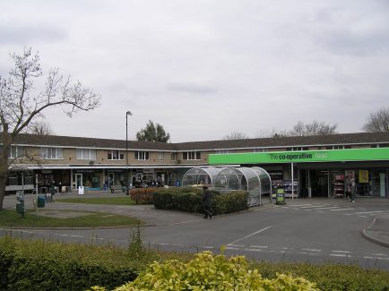Site of Court Hse Farm now Precinct